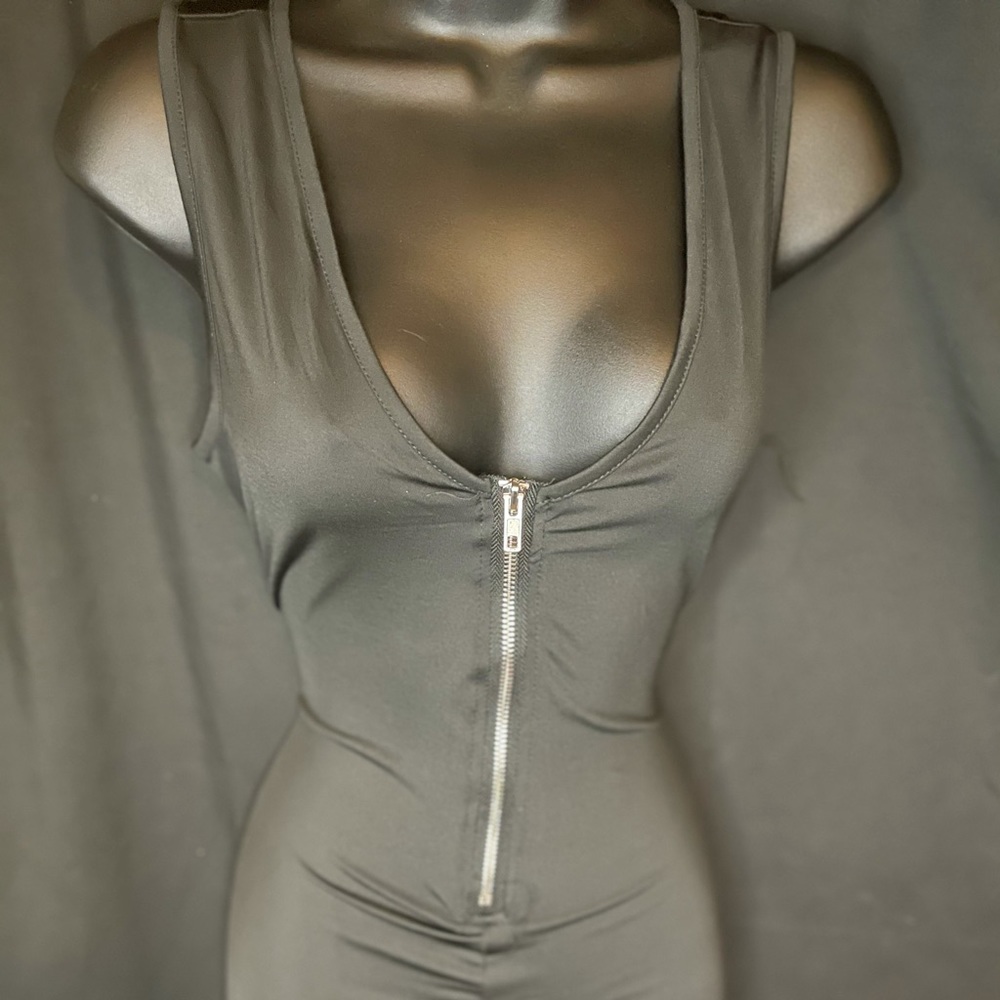Black one piece jumpsuit
